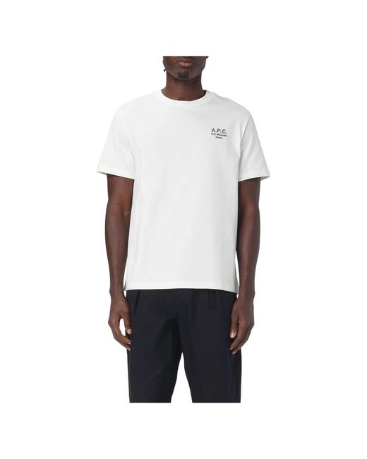 T-Shirts di A.P.C. in White da Uomo
