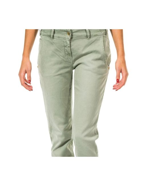 Met Green Slim Fit Jeans