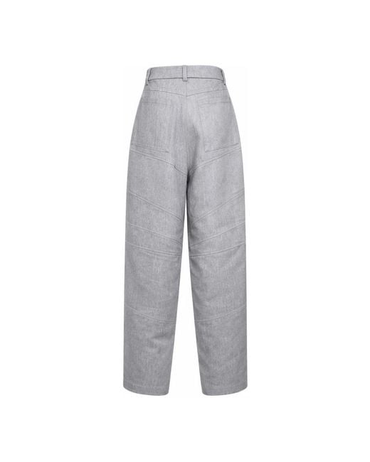 BATAKOVIC Belgrade Gray Wide Trousers