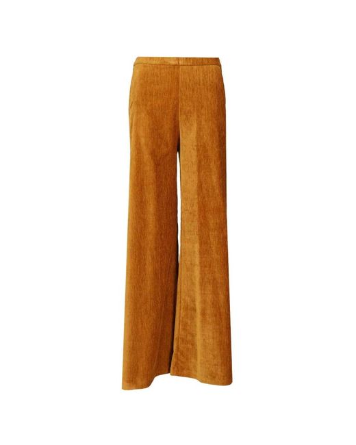 Forte_forte Brown Wide Trousers
