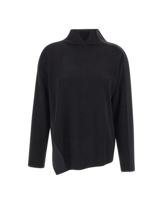 Elena Miro Blue Turtlenecks