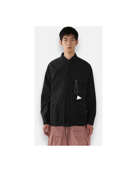 Light Jackets And Wander de hombre de color Black