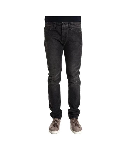 Marcelo Burlon Black Slim Fit Jeans for men