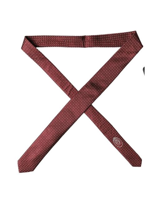 Ties di Dolce & Gabbana in Red da Uomo