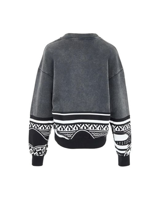Dolce & Gabbana Gray Sweatshirts for men