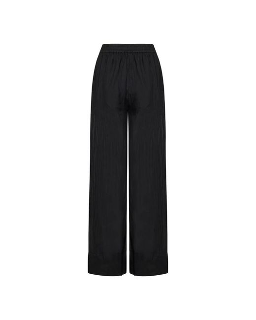 Trousers > wide trousers Fisico en coloris Black