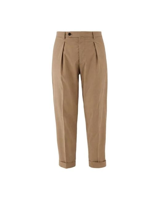 Berwich Natural Suit Trousers for men