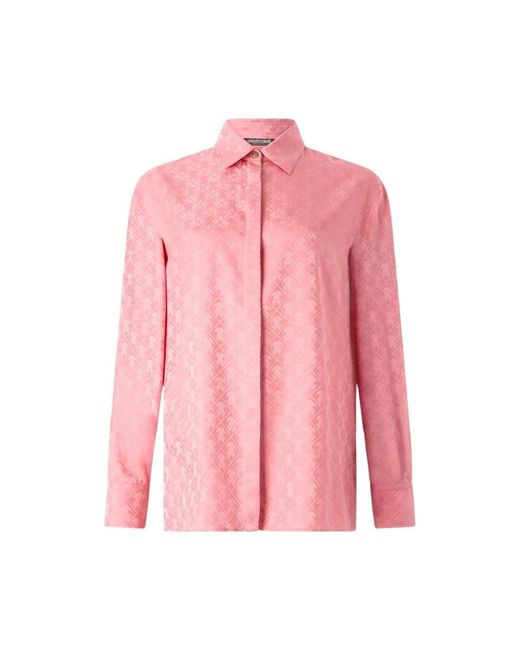 Roberto Cavalli Pink Shirts