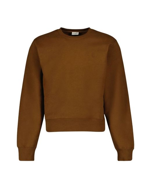 Saint Laurent Brown Sweatshirts for men