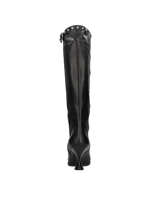Strategia Black Heeled Boots