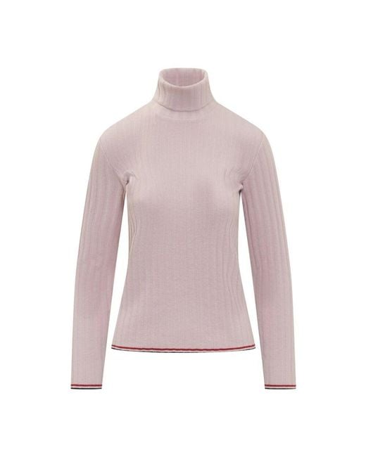 Thom Browne Pink Turtlenecks