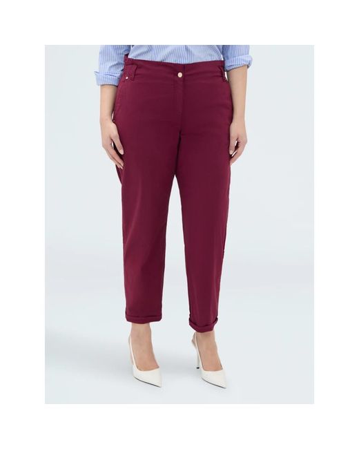 Chinos FIORELLA RUBINO de color Red