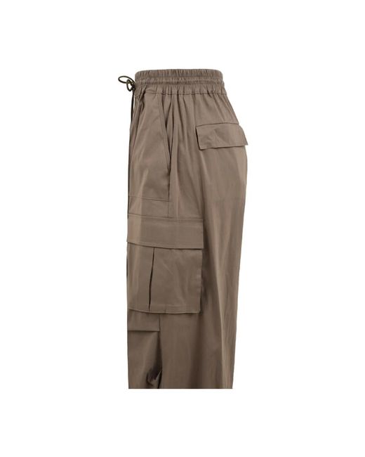 Aniye By Brown Straight Trousers