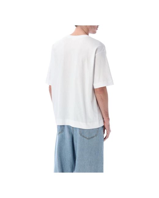 Dries Van Noten White T-Shirts for men