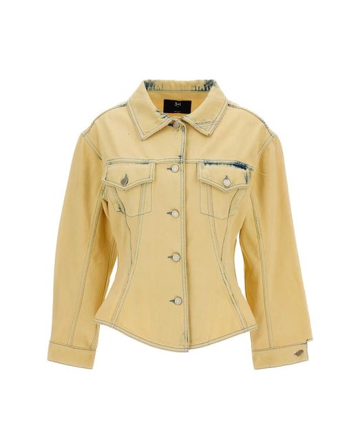 Light Jackets 3x1 de color Yellow