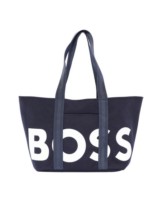 Boss Blue Tote Bags