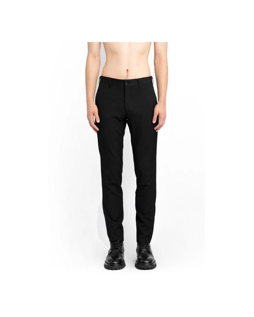 Trousers > slim-fit trousers Comme des Garçons pour homme en coloris Black
