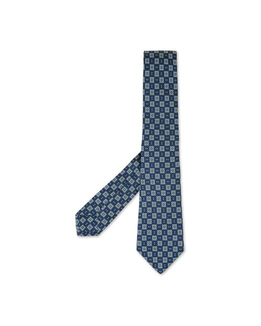 Kiton Blue Ties for men