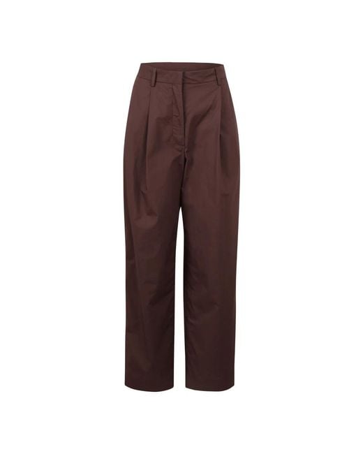 Thelatest Brown Wide Trousers