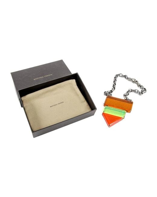 Bottega Veneta Blue Necklaces