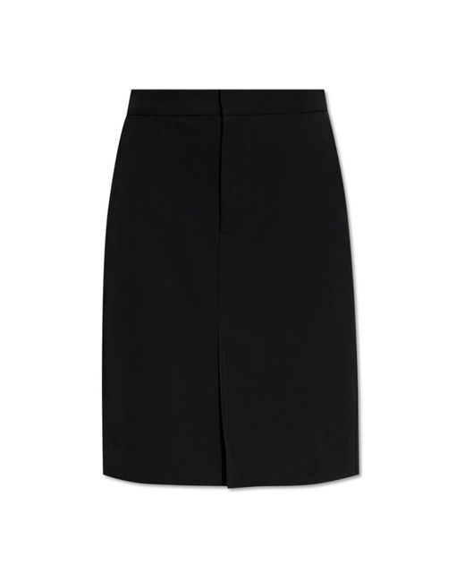 Midi Skirts di Bottega Veneta in Black