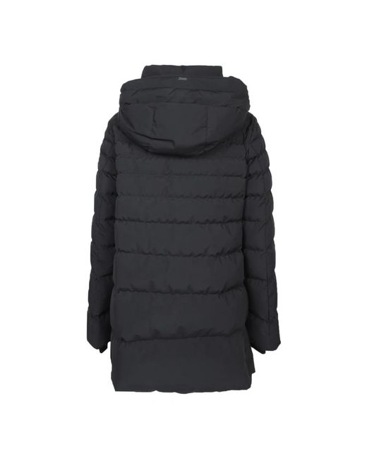 Down Coats Herno de color Black