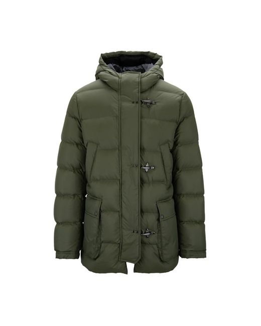 Fay Green Down Jackets for men