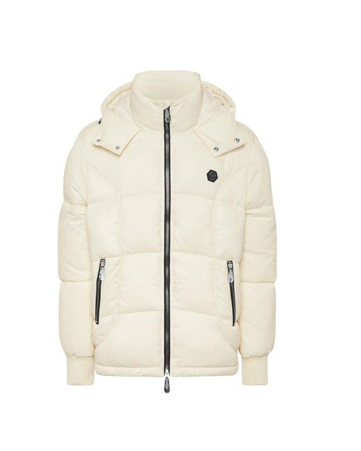 Winter Jackets Philipp Plein de hombre de color Natural