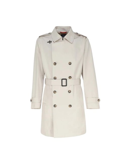 Coats > trench coats Fay pour homme en coloris Natural