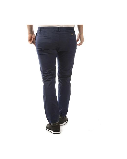 Daniele Alessandrini Blue Chinos for men
