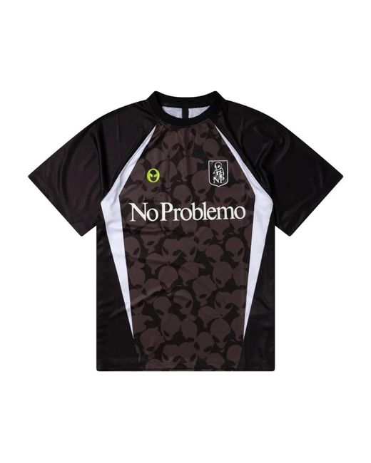 Training T-Shirts No Problemo de hombre de color Black