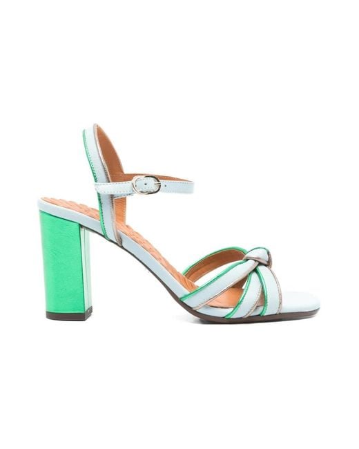 Chie Mihara Blue High Heel Sandals