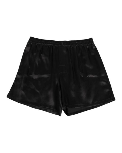 Dolce & Gabbana Black Beachwear for men