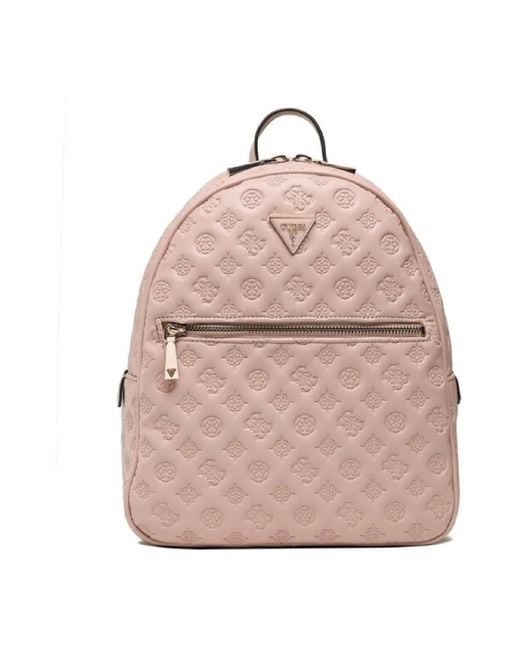 Guess Pink Backpacks