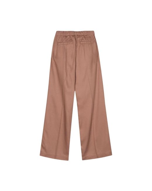 Pinko Brown Wide Trousers