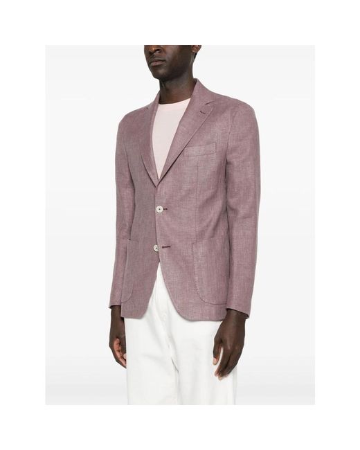 Eleventy Blazers in het Purple voor heren