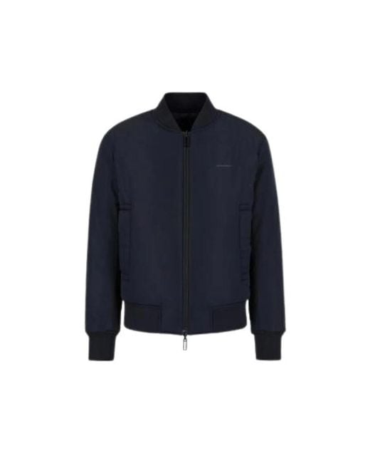 Emporio Armani Bomber Jackets in het Blue voor heren