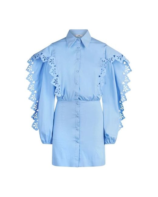 Jijil Blue Shirt Dresses