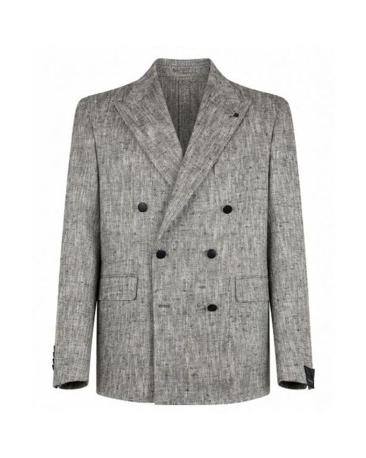 Tagliatore Montecarlo Blazer in het Gray voor heren