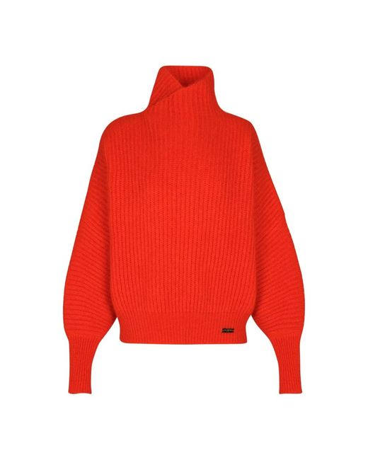 Balmain Turtlenecks in het Red