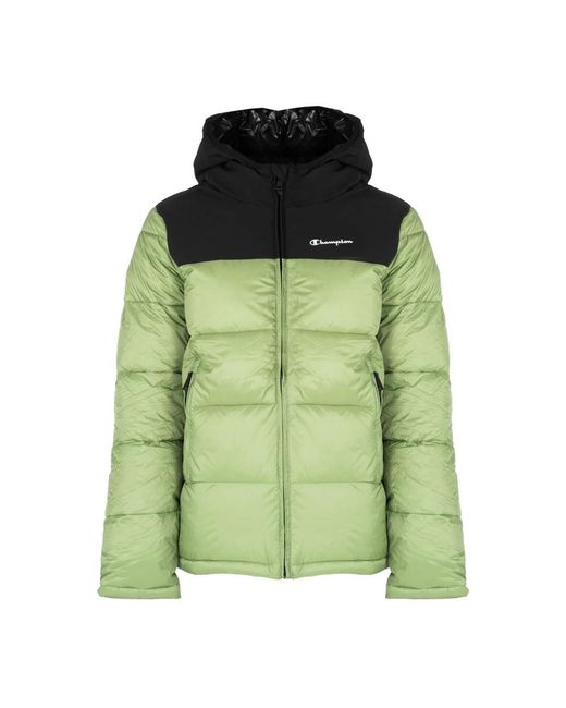 Champion Jassen ,Veelkleurig ,Klassieke Minimalistische Jas in het Green voor heren