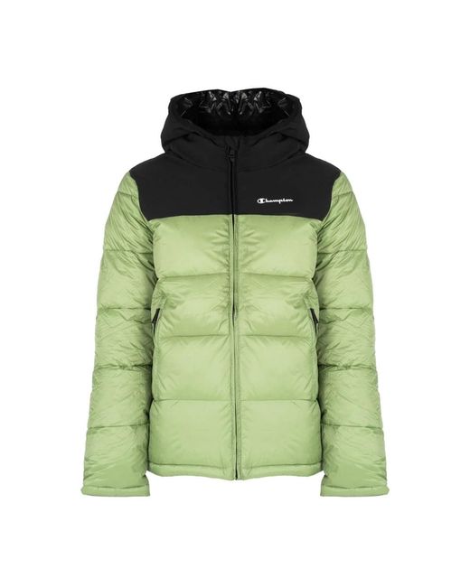 Champion Jassen ,Veelkleurig ,Klassieke Minimalistische Jas in het Green voor heren