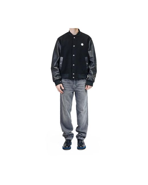 Just Cavalli Black Bomber Jackets for men