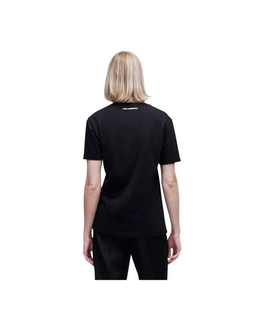 Karl Lagerfeld Black T-Shirts