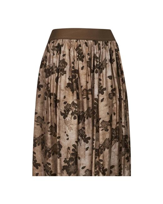 Uma Wang Brown Midi Skirts