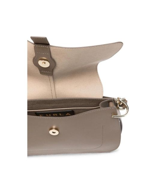 Furla Gray Handbags