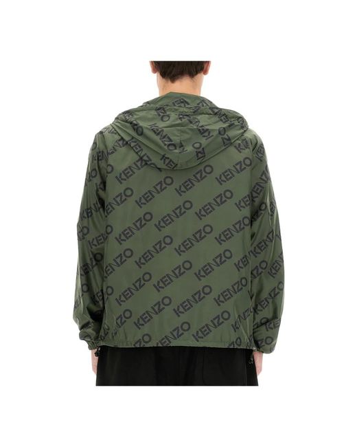 KENZO Green Light Jackets for men