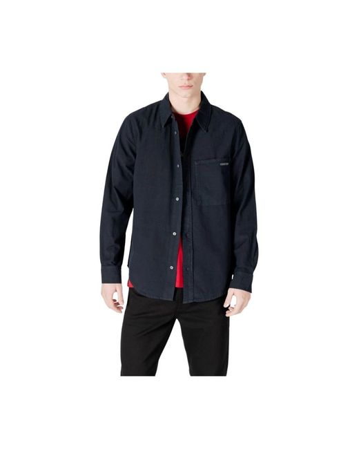 Calvin Klein Blue Casual Shirts for men