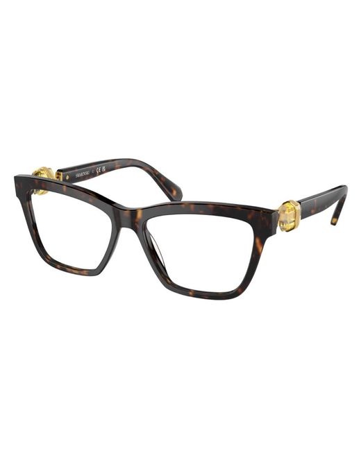 Glasses di Swarovski in Brown