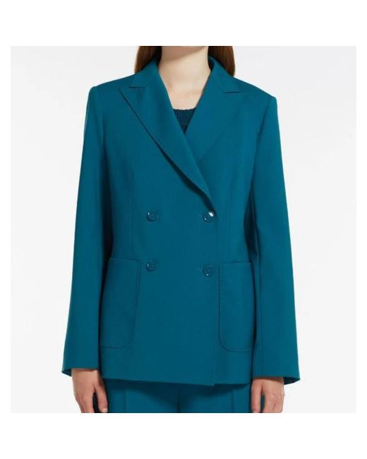 Weekend by Maxmara Blue Blazers